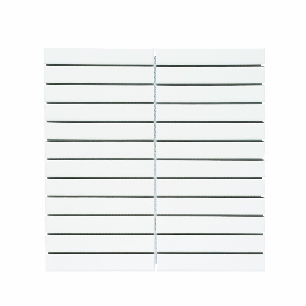 MOZZA TILE Plaza Matte White 22x145mm (300x296mm)